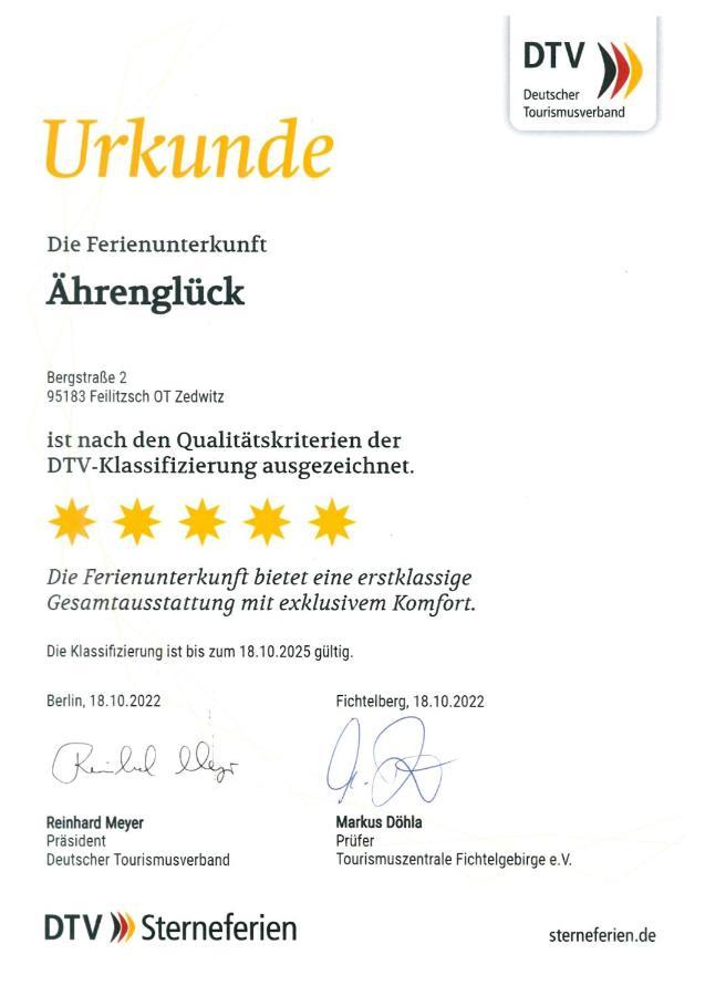 Chalet-Ferienwohnung Aehrenglueck, 70 Qm, Wellness/Fitness/Sauna - Bergroedelhof Feilitzsch 외부 사진