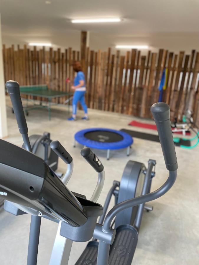 Chalet-Ferienwohnung Aehrenglueck, 70 Qm, Wellness/Fitness/Sauna - Bergroedelhof Feilitzsch 외부 사진