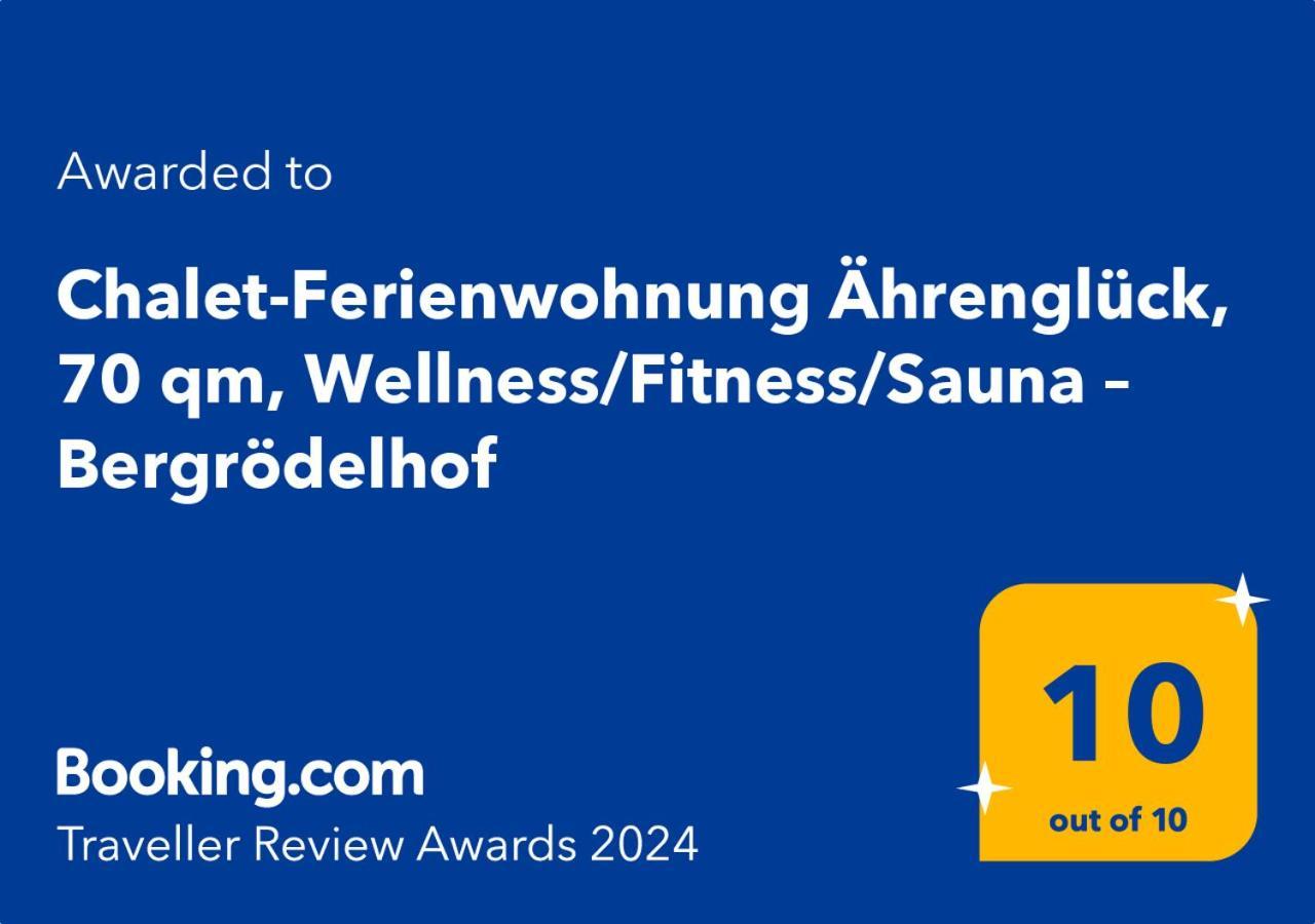 Chalet-Ferienwohnung Aehrenglueck, 70 Qm, Wellness/Fitness/Sauna - Bergroedelhof Feilitzsch 외부 사진